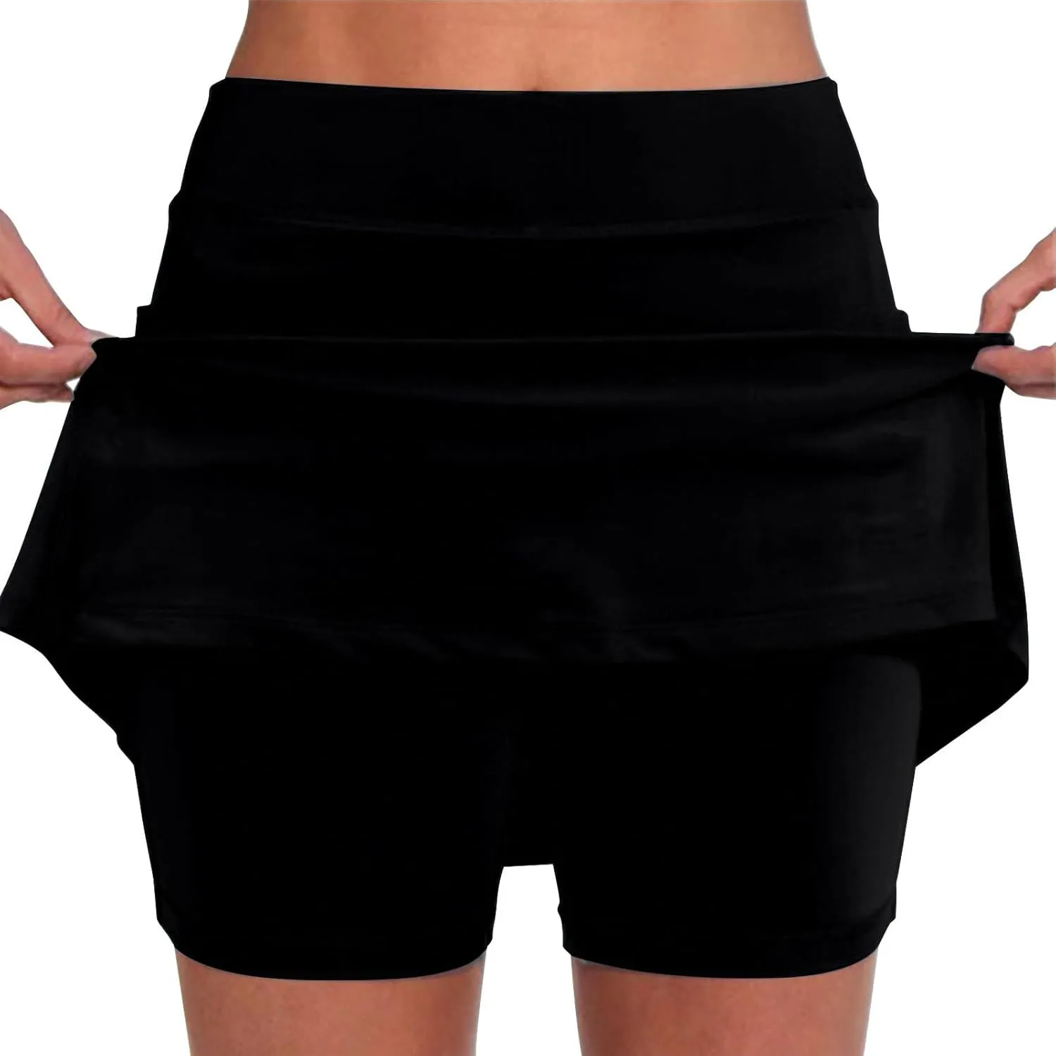 Women's Mini Tennis Skirt with Shorts 2025 Athletic Workout Cute Golf Skorts Trendy Summer Gym Clothes for Casual