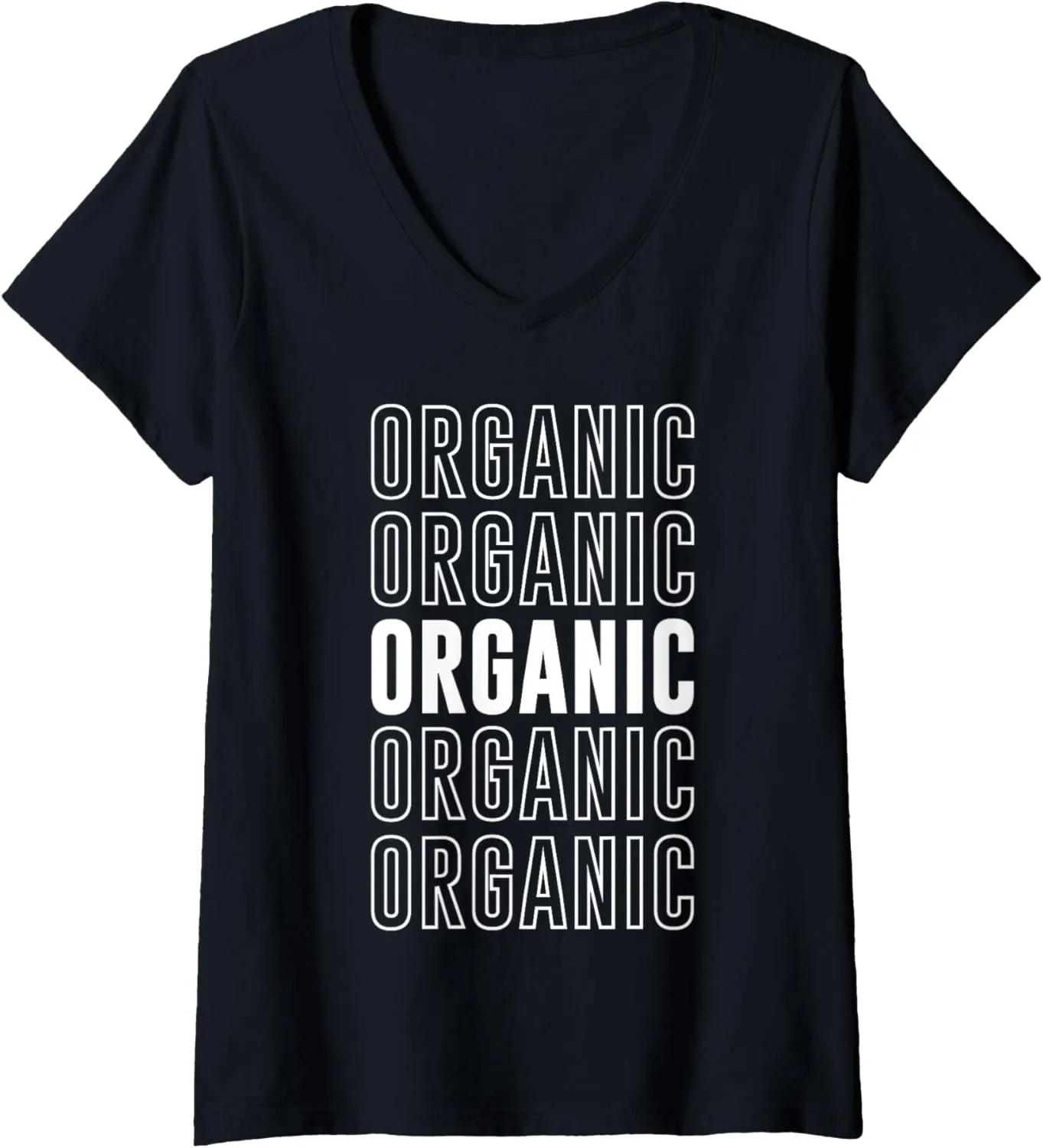 Womens Organic V-Neck T-Shirt