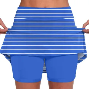 Womens Skorts with High Waist Pockets Tummy Control Plus Size Athletic Sports Pants Skirt Casual Pants for Women