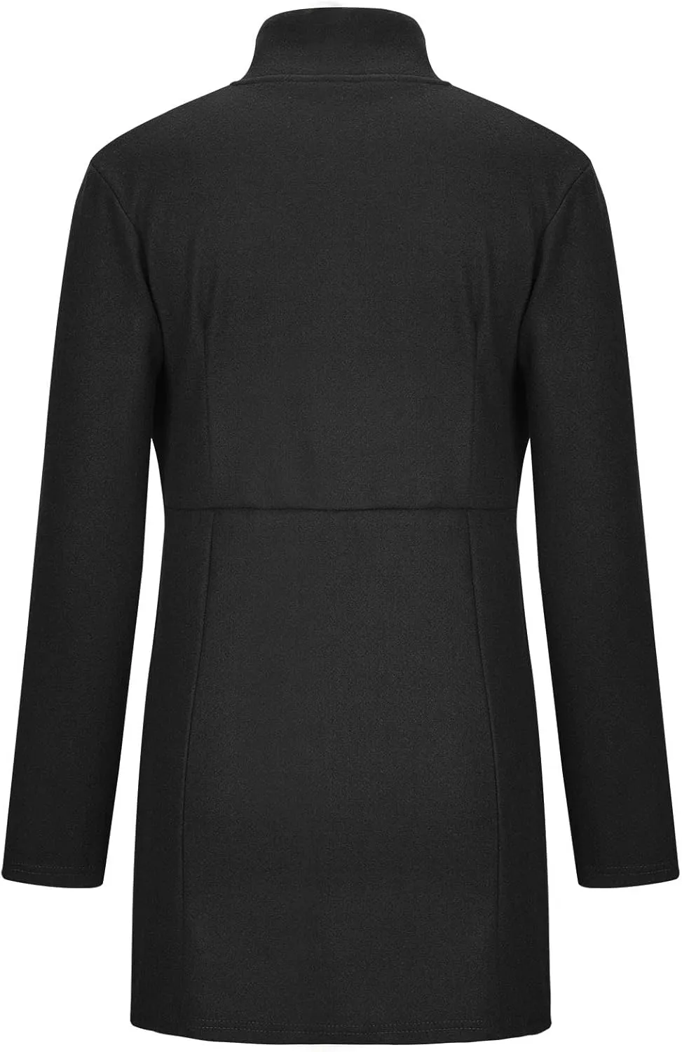 Women's Trench Coats Open Front Fit Knitted Sweater Coat Spring Fall Fashion 2024 Casual Overcoat Solid Jackets