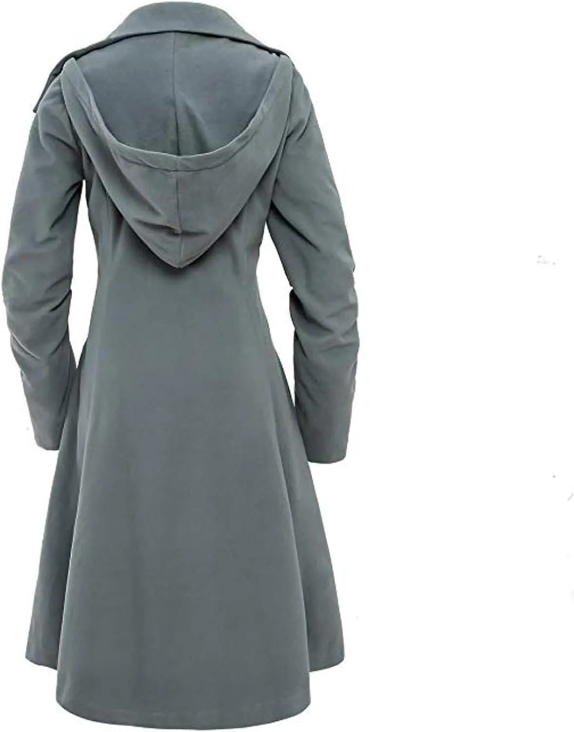 Women's Wool & Pea Coats Breasted Pea Coat for Women 2024 Trench Long Parkas