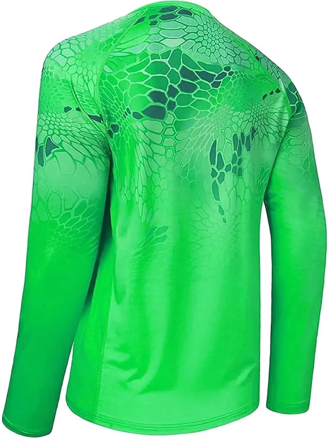 YIBIMOTTO UPF50  Sun Protection Shirt for Men Long Sleeve Fishing Shirt Quick Dry Fishing Clothing Plus Size