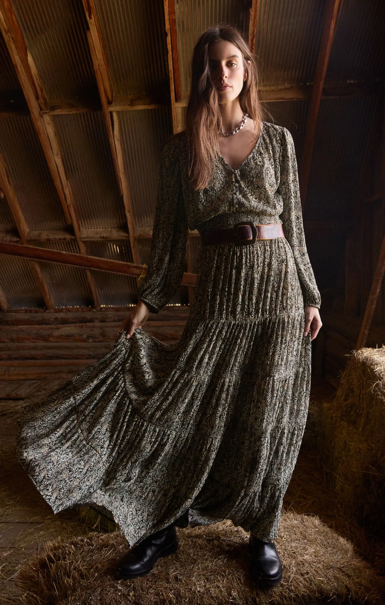 Zendaya Reva Block Skirt
